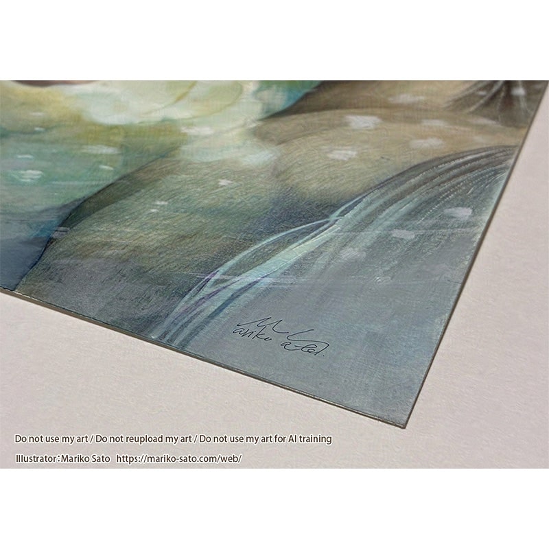 原画「冬の道産子」