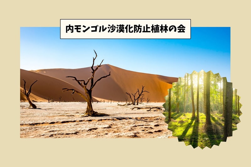 特定非営利活動法人内モンゴル沙漠化防止植林の会『モンゴルの沙漠化を防止するため植林を推進したい！』