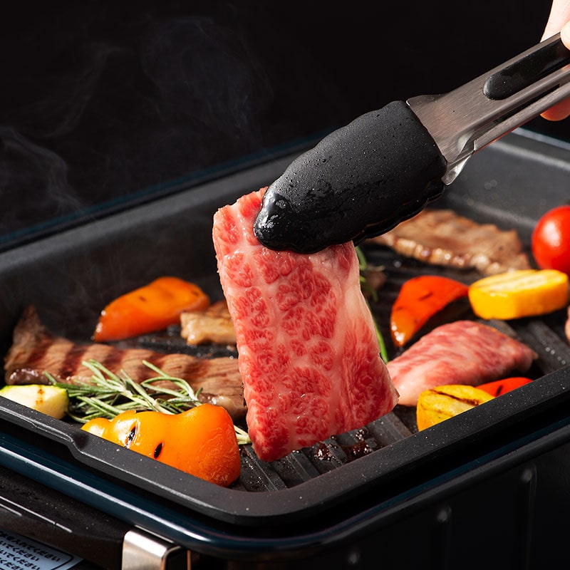 A5-4藤彩牛 バラ(カルビ)焼肉用300g調理イメージ