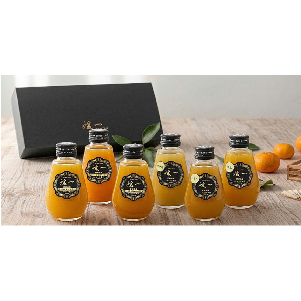 ＜送料別＞媛一ジュースセット 160ml×8本（寄付額250円）　＊したたる甘さと程よい酸味、糖度と酸度のバランスが整った特別美味しいみかんを丸ごと絞った媛一ジュース8本セットです。