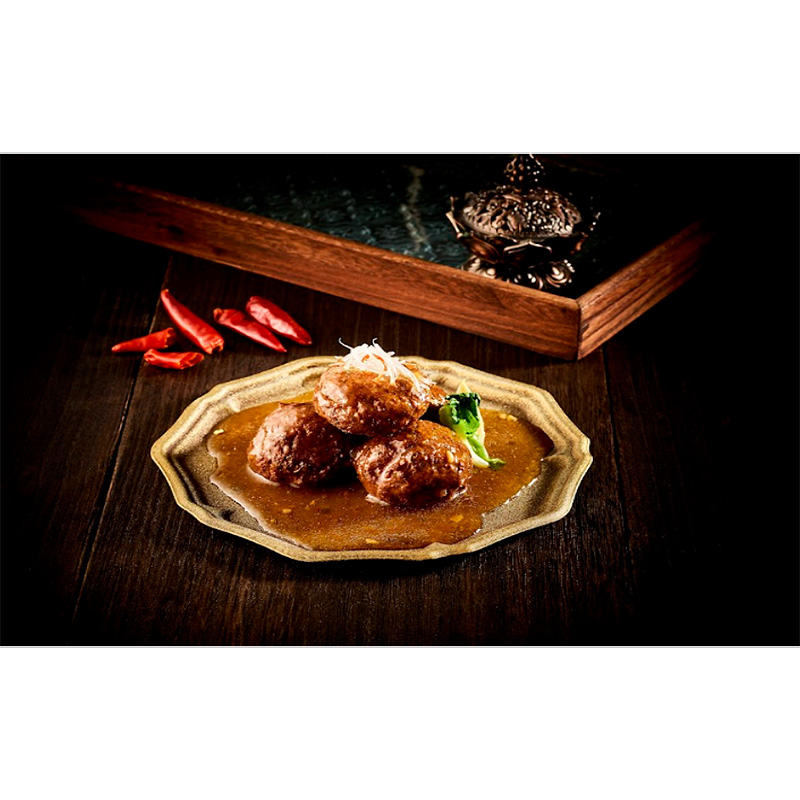 ＜送料込＞黄木のやわらか中華風肉団子（寄付額220円）　＊山形県産黒毛和牛を使用し、お肉の旨み、柔らかな食感をお楽しみいただける肉団子です。