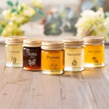 【送料別】信州産はちみつお試しセット 50g×4本